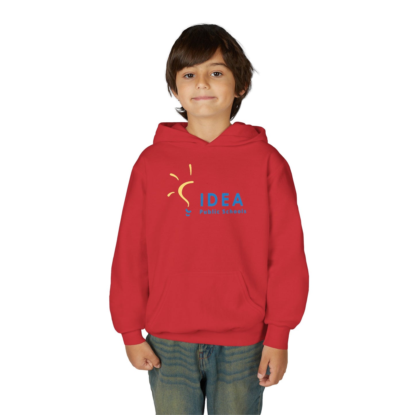 Bright IDEA Youth Hoodie - Cozy School Sweatshirt, Student Apparel, Unisex Gift, Graduation, School Events, Learning Spirit