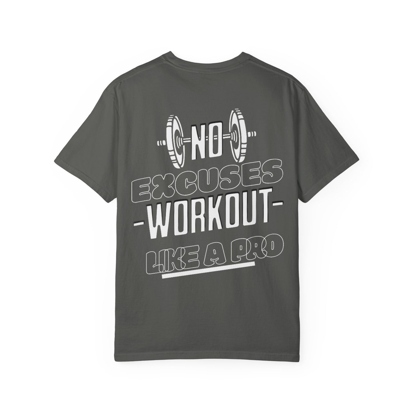 Motivational Fitness T-shirt, Gym Apparel Gift, Workout Top, No Excuses Tee, Fitness Enthusiast Shirt