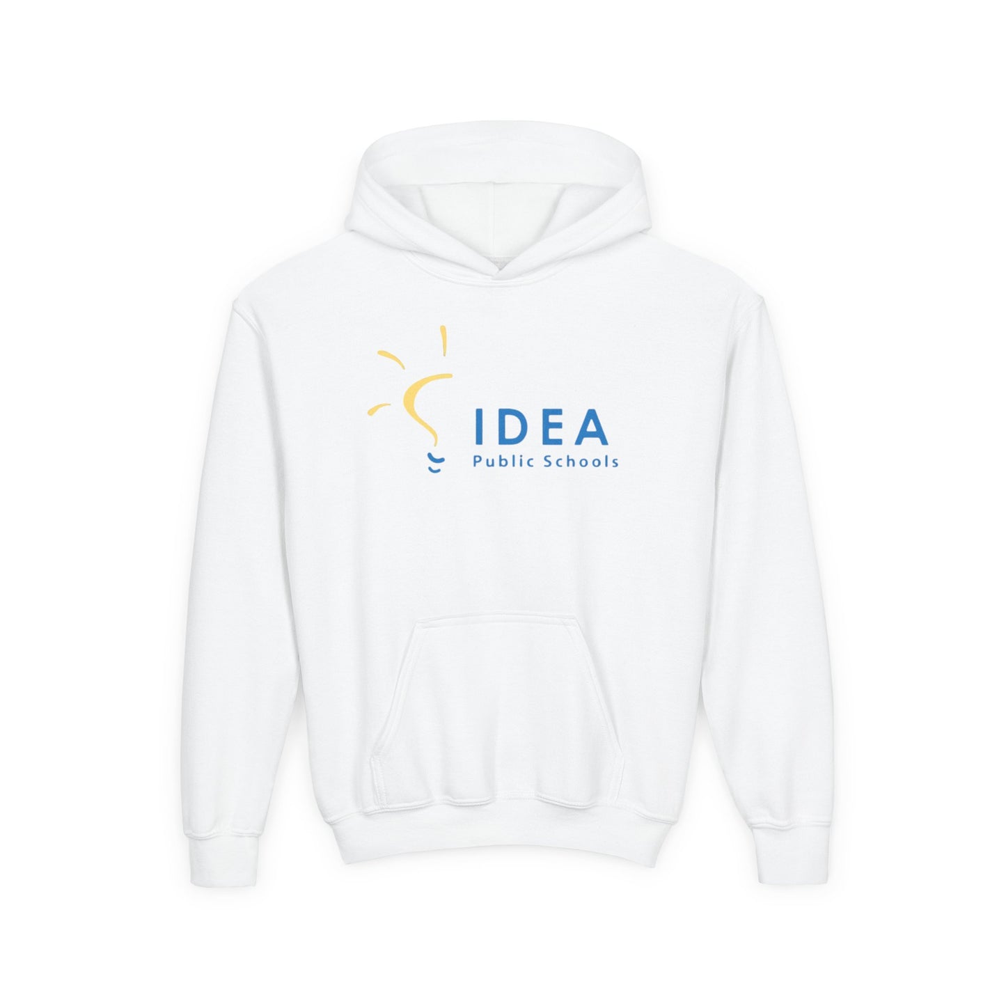 Bright IDEA Youth Hoodie - Cozy School Sweatshirt, Student Apparel, Unisex Gift, Graduation, School Events, Learning Spirit