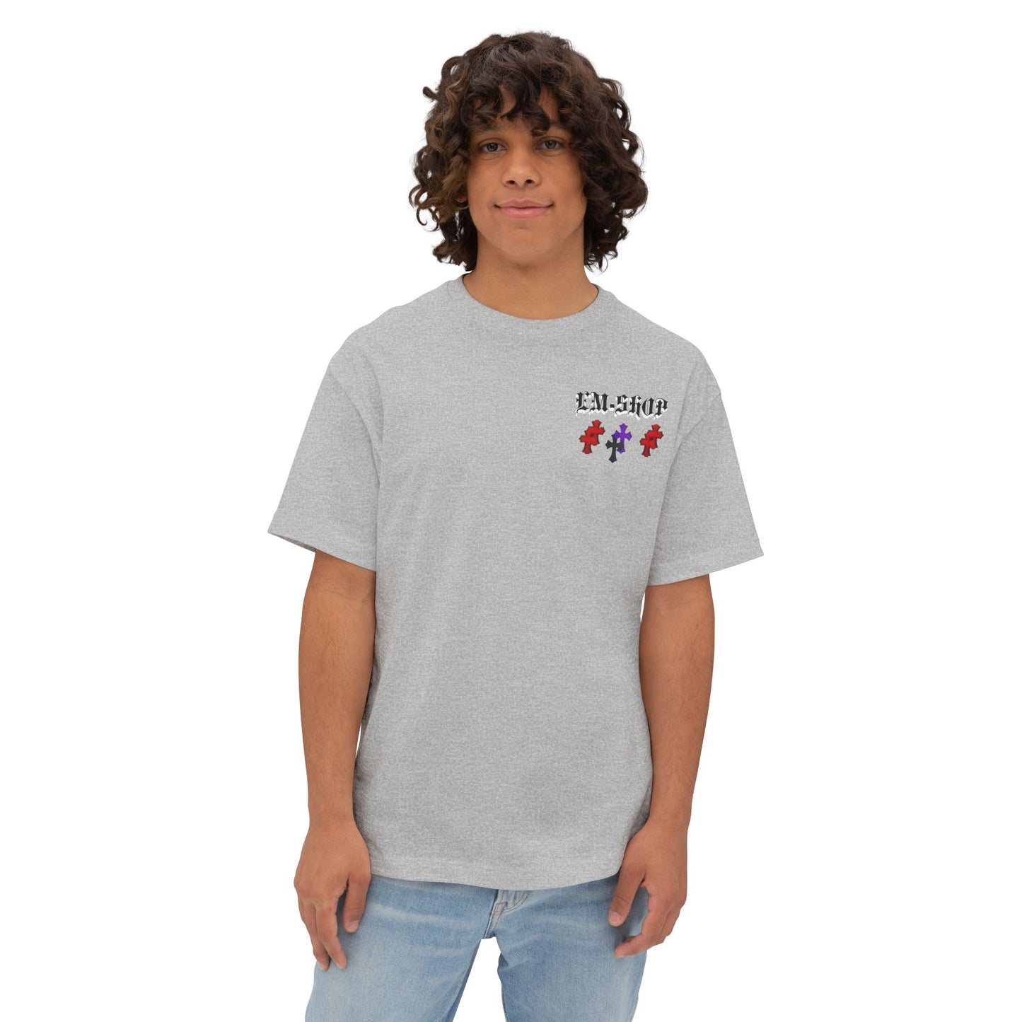 Stylish Unisex Oversized Boxy Tee, Casual Wear, Graphic Tee, Streetwear, Gift for Trendsetters, Fashion Statement