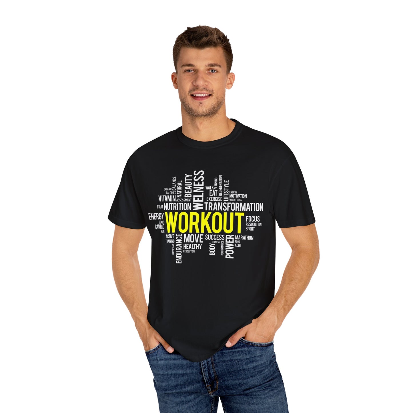 Motivational Fitness T-shirt, Gym Apparel Gift, Workout Top, No Excuses Tee, Fitness Enthusiast Shirt