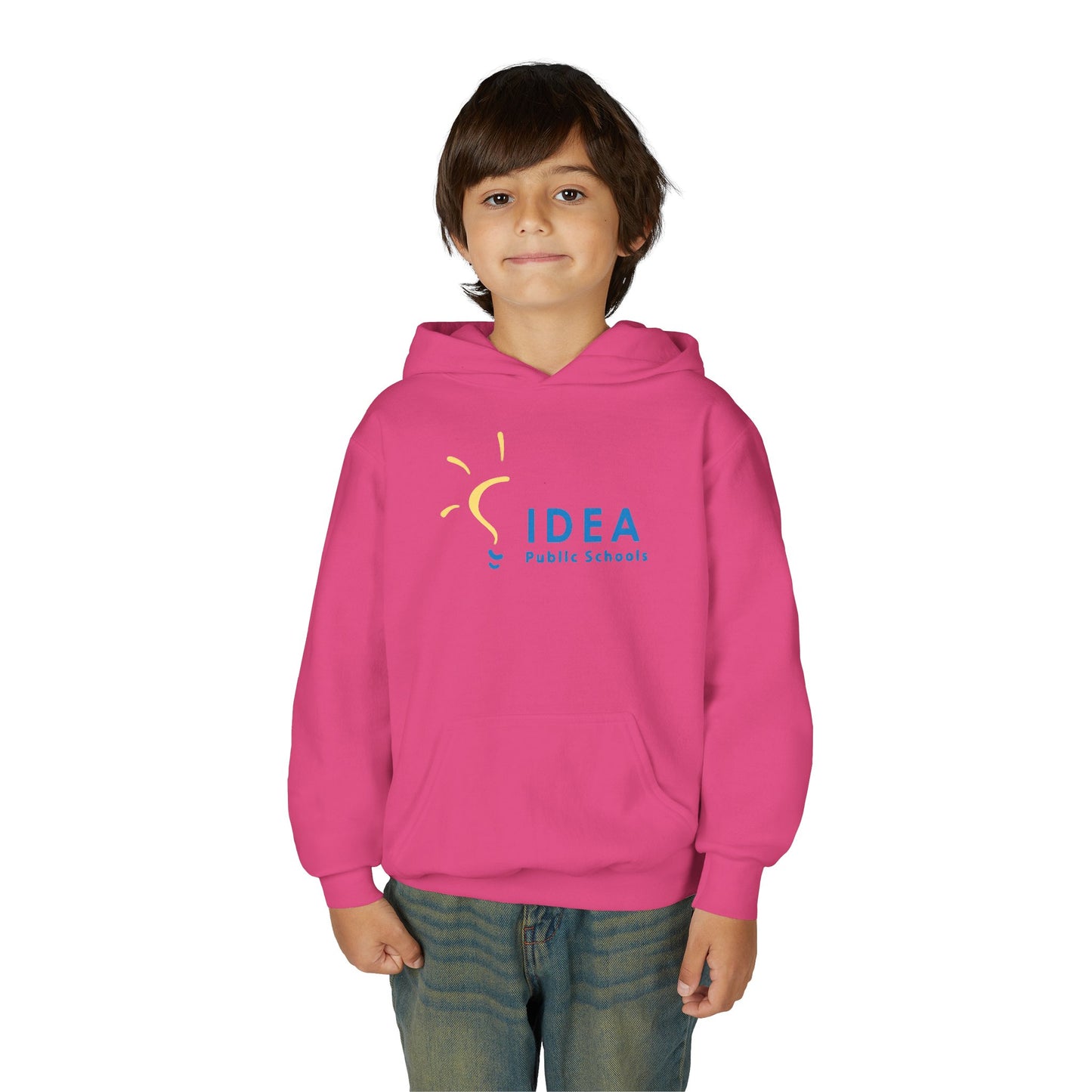Bright IDEA Youth Hoodie - Cozy School Sweatshirt, Student Apparel, Unisex Gift, Graduation, School Events, Learning Spirit