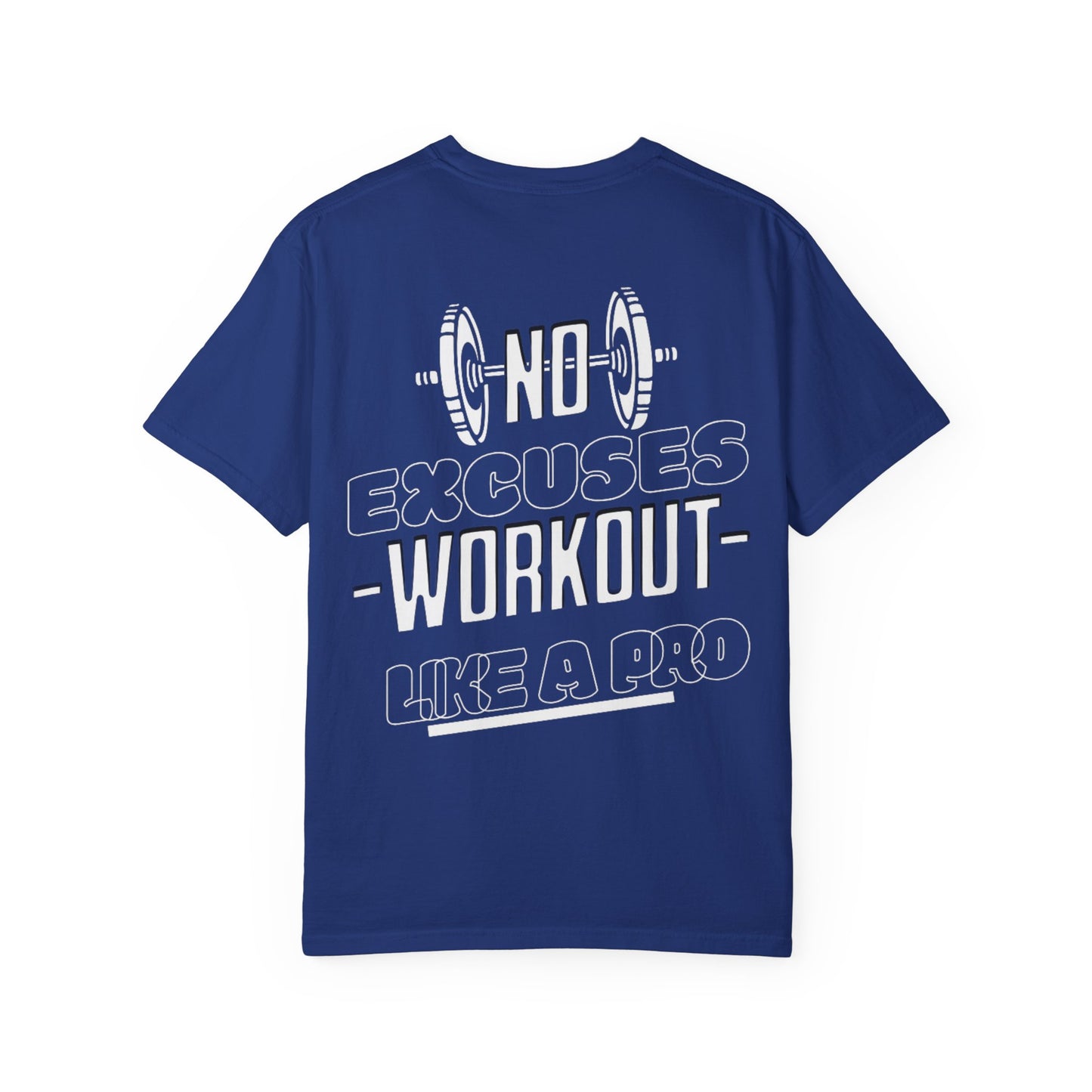 Motivational Fitness T-shirt, Gym Apparel Gift, Workout Top, No Excuses Tee, Fitness Enthusiast Shirt