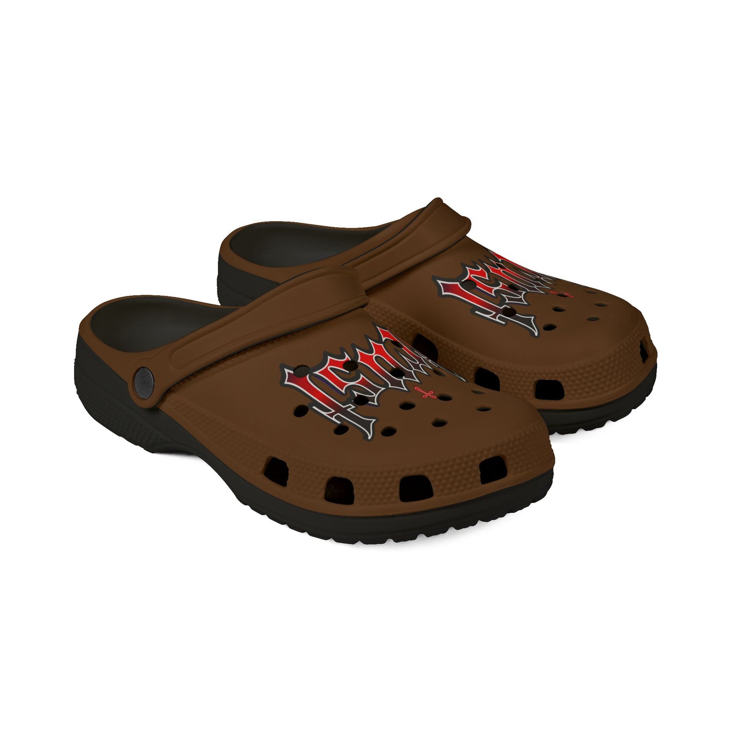 Stylish EVA Foam Rubber Shoes, Trust Graphic Slip-Ons, Comfortable Footwear for Home and Outdoor, Unique Gift for All Occasions