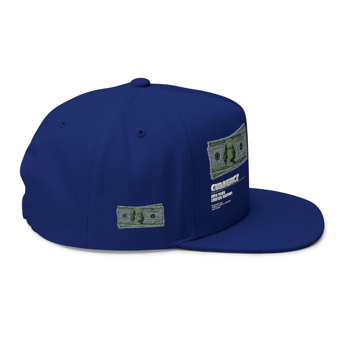 Flat Bill Cap (Embroidery)