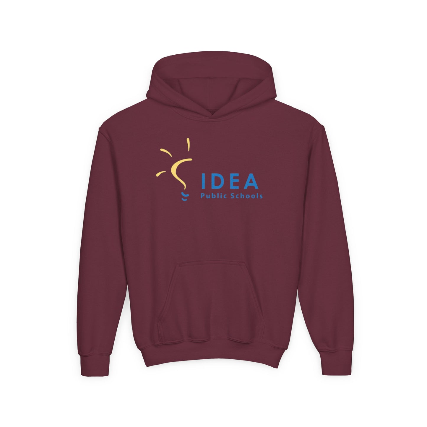 Bright IDEA Youth Hoodie - Cozy School Sweatshirt, Student Apparel, Unisex Gift, Graduation, School Events, Learning Spirit
