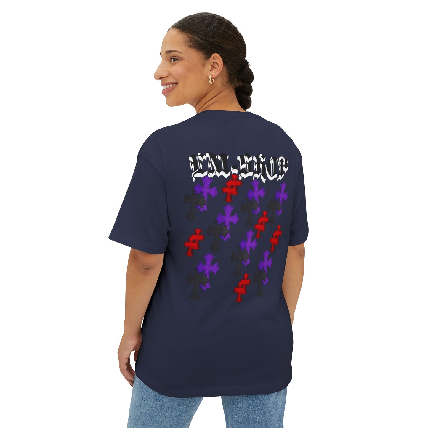 Stylish Unisex Oversized Boxy Tee, Casual Wear, Graphic Tee, Streetwear, Gift for Trendsetters, Fashion Statement