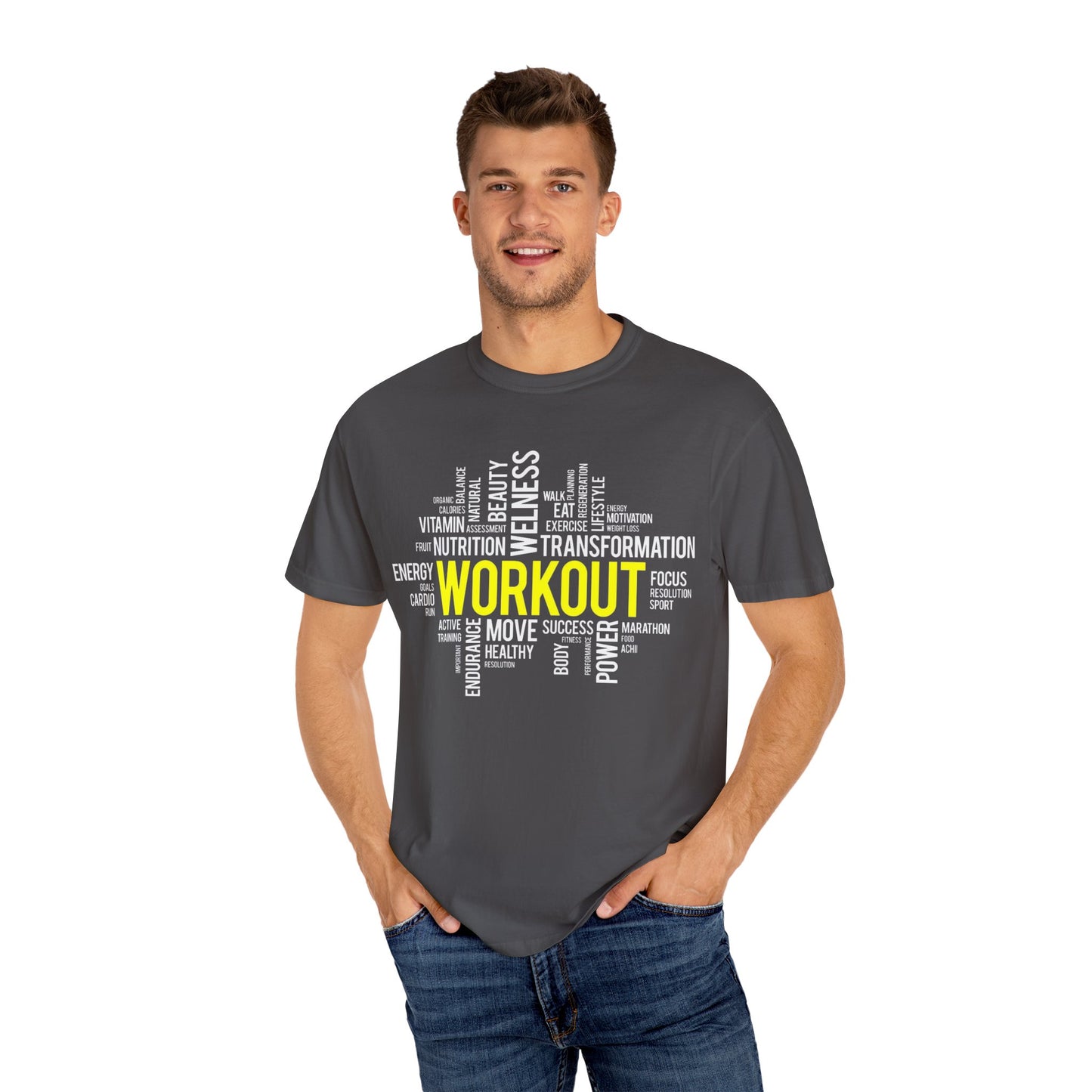 Motivational Fitness T-shirt, Gym Apparel Gift, Workout Top, No Excuses Tee, Fitness Enthusiast Shirt