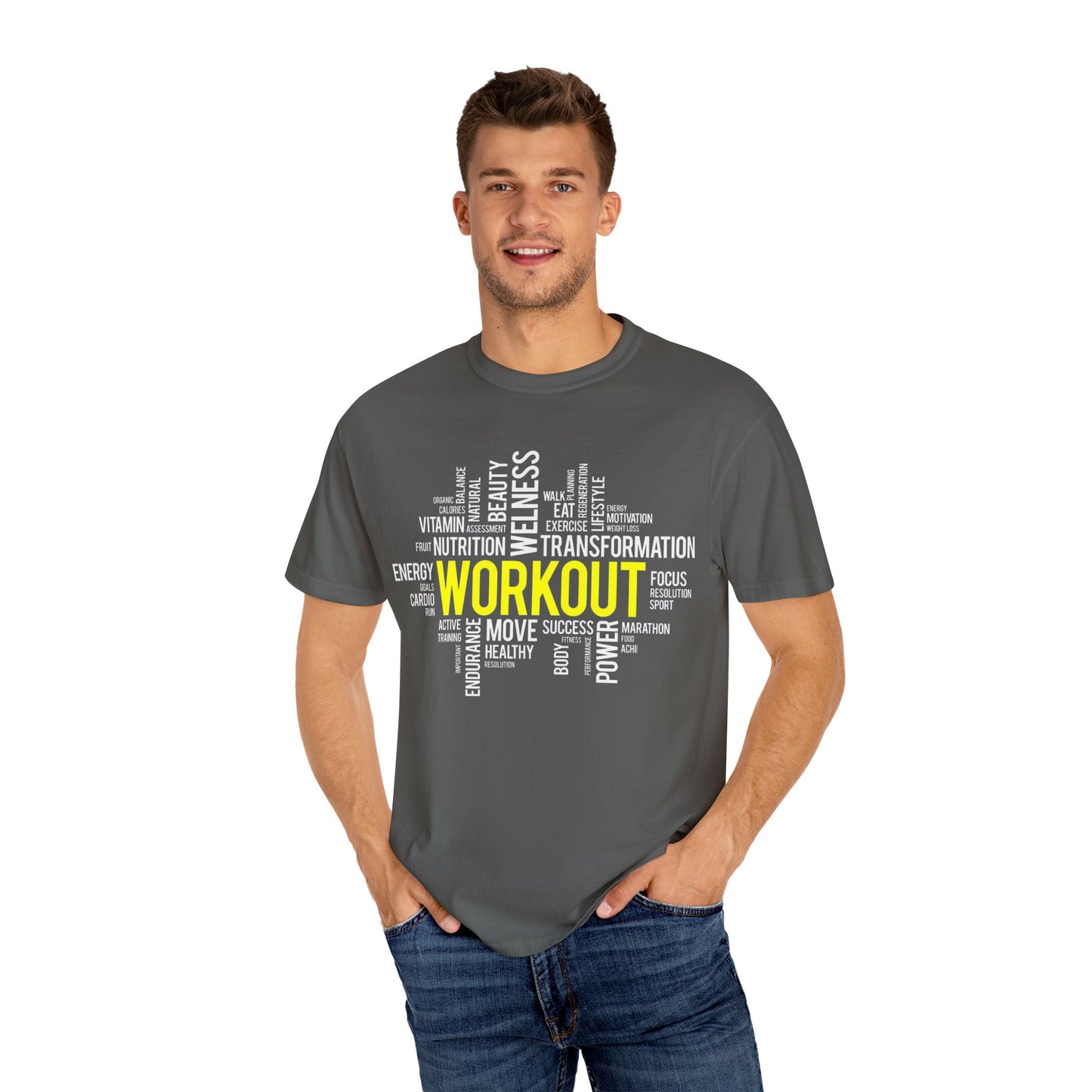 Motivational Fitness T-shirt, Gym Apparel Gift, Workout Top, No Excuses Tee, Fitness Enthusiast Shirt
