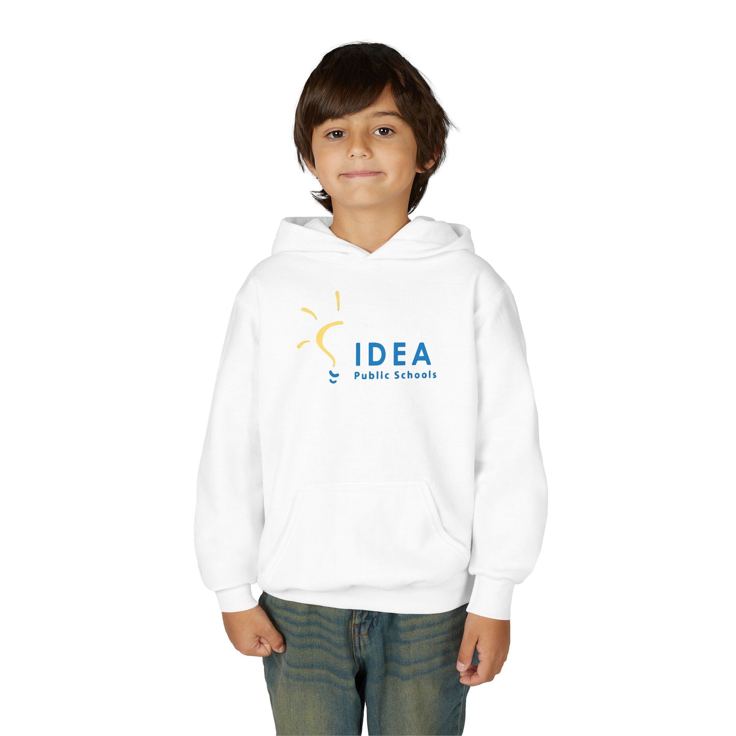 Bright IDEA Youth Hoodie - Cozy School Sweatshirt, Student Apparel, Unisex Gift, Graduation, School Events, Learning Spirit