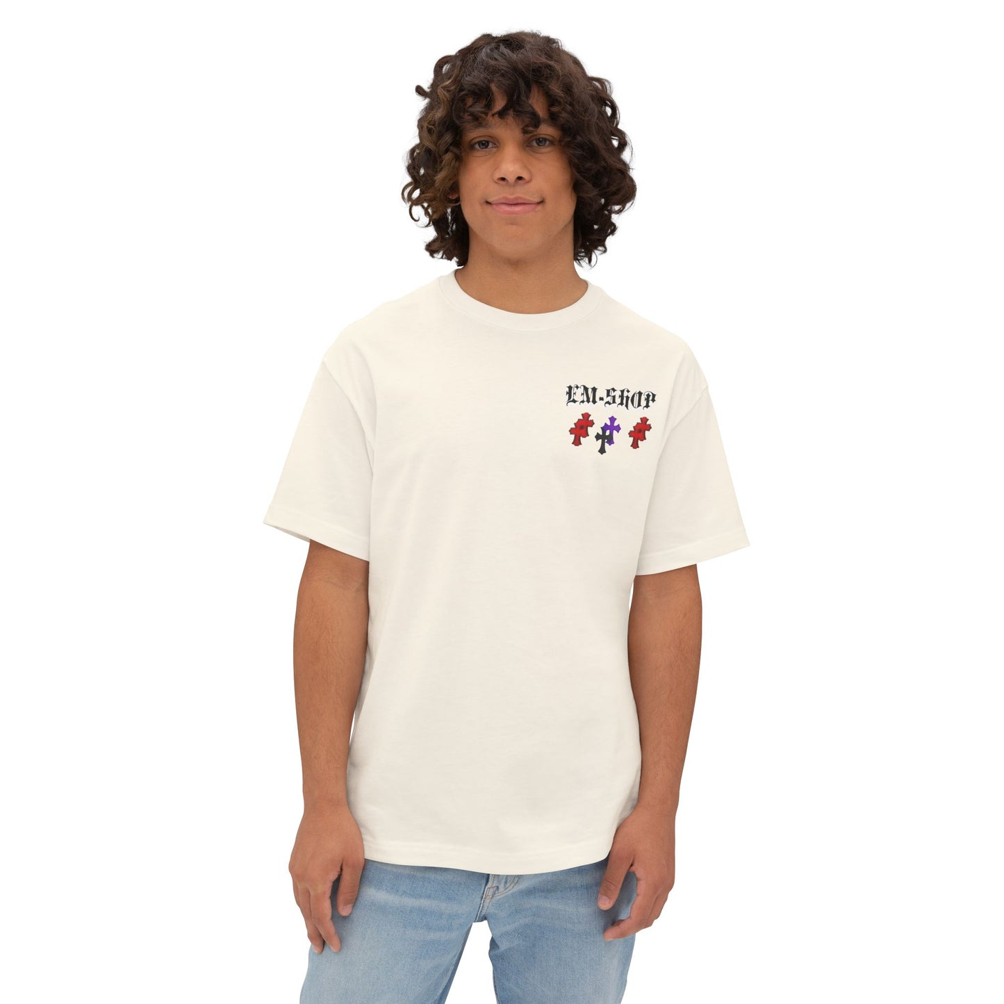 Stylish Unisex Oversized Boxy Tee, Casual Wear, Graphic Tee, Streetwear, Gift for Trendsetters, Fashion Statement