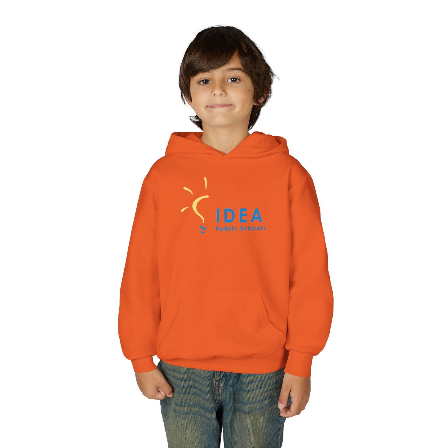 Bright IDEA Youth Hoodie - Cozy School Sweatshirt, Student Apparel, Unisex Gift, Graduation, School Events, Learning Spirit