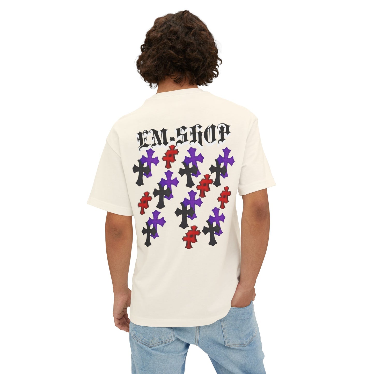 Stylish Unisex Oversized Boxy Tee, Casual Wear, Graphic Tee, Streetwear, Gift for Trendsetters, Fashion Statement