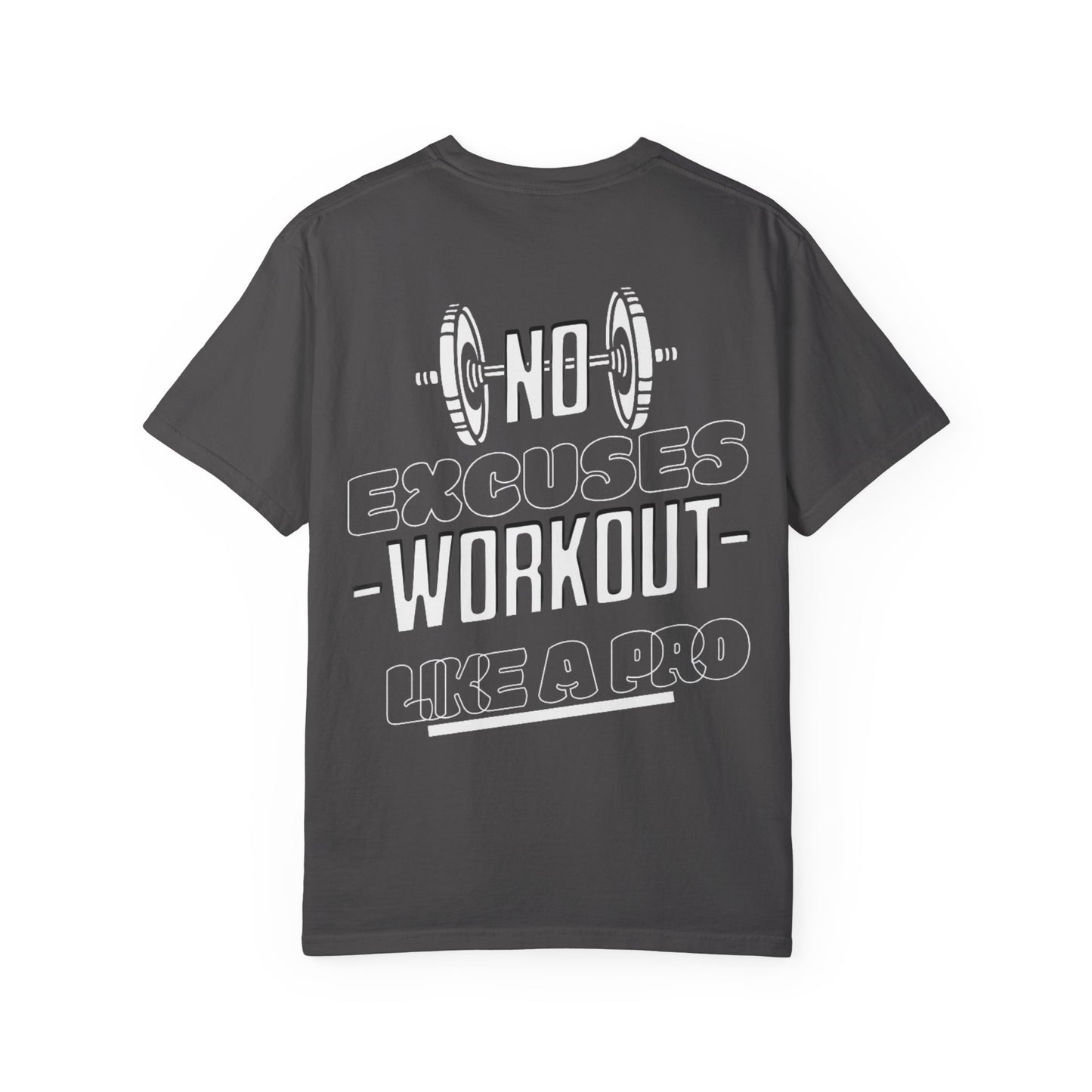 Motivational Fitness T-shirt, Gym Apparel Gift, Workout Top, No Excuses Tee, Fitness Enthusiast Shirt