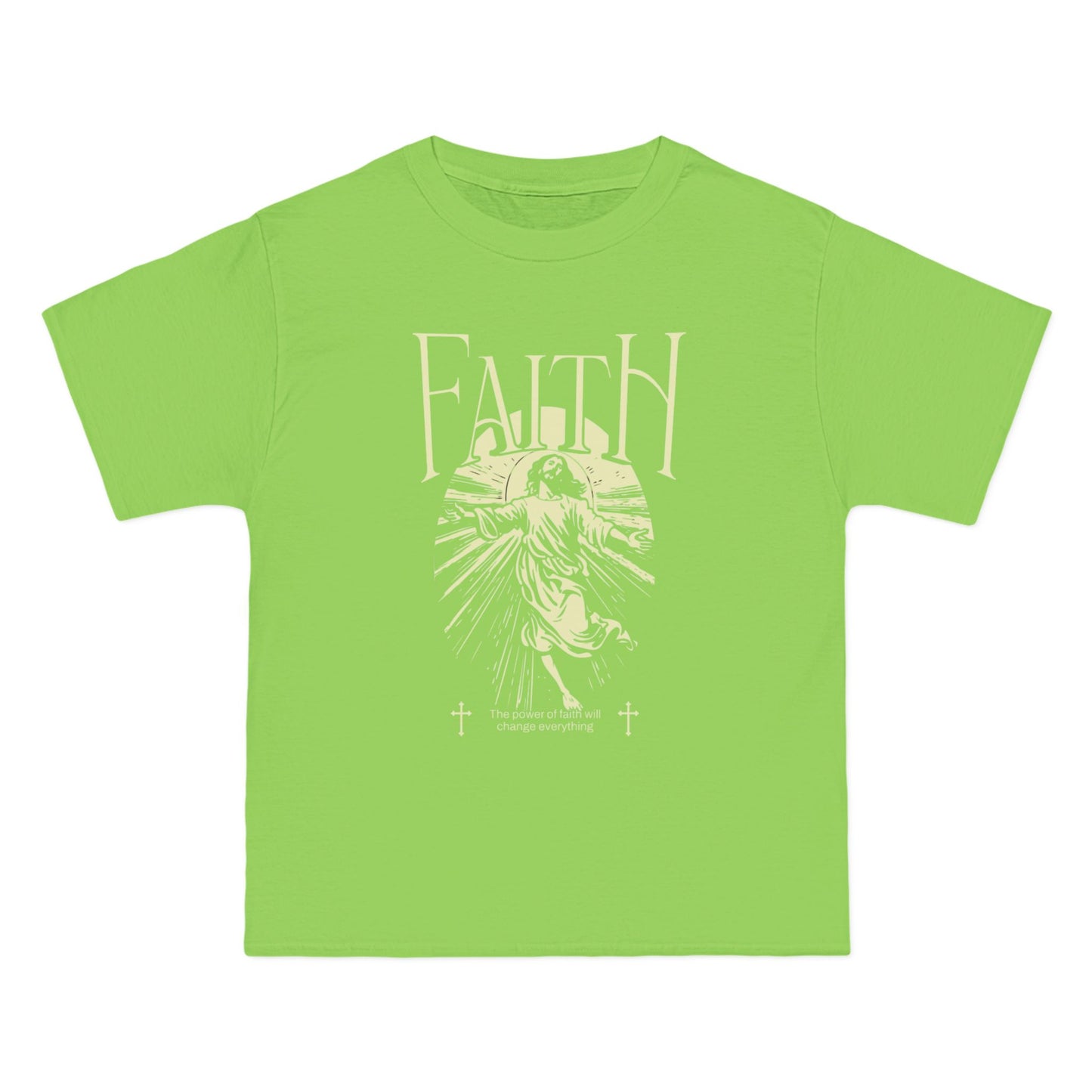 Faith-Inspired Short-Sleeve T-Shirt, Spiritual Tee, Casual Wear, Graphic Tee, Faith-Based Apparel, Unique Gift