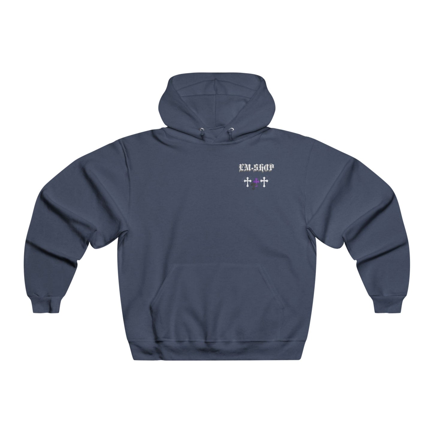 Men's NUBLEND® Hooded Sweatshirt with Bold Graphic Design, Cozy Unisex Pullover for Everyday Wear, Perfect for Gifting, Casual Style, [...]