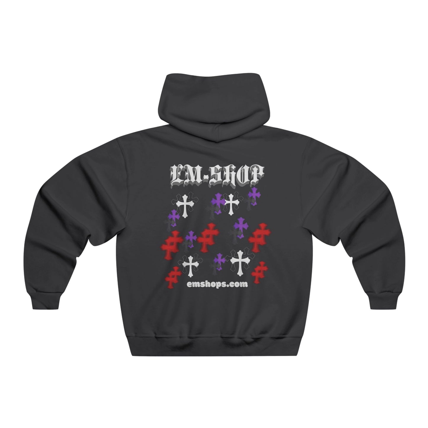 Men's NUBLEND® Hooded Sweatshirt with Bold Graphic Design, Cozy Unisex Pullover for Everyday Wear, Perfect for Gifting, Casual Style, [...]