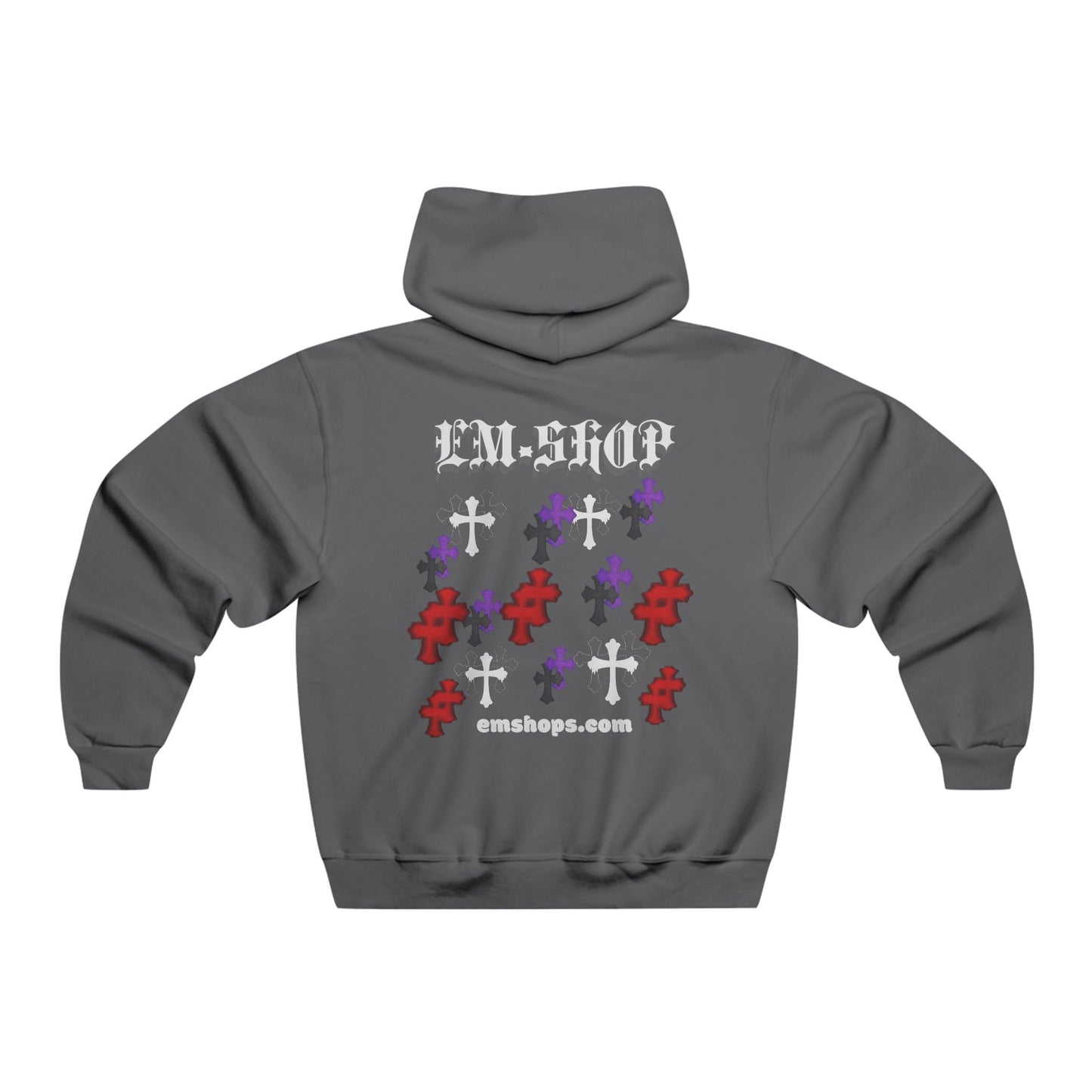 Men's NUBLEND® Hooded Sweatshirt with Bold Graphic Design, Cozy Unisex Pullover for Everyday Wear, Perfect for Gifting, Casual Style, [...]
