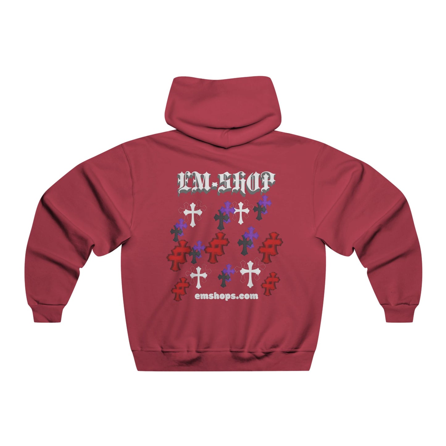 Men's NUBLEND® Hooded Sweatshirt with Bold Graphic Design, Cozy Unisex Pullover for Everyday Wear, Perfect for Gifting, Casual Style, [...]