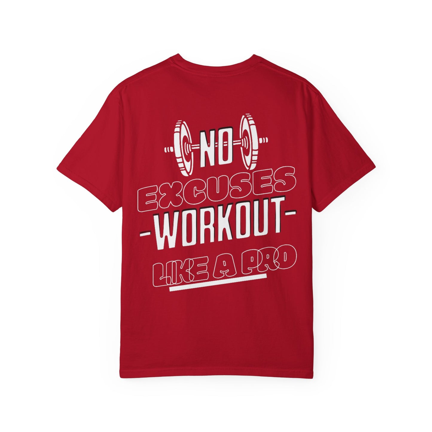 Motivational Fitness T-shirt, Gym Apparel Gift, Workout Top, No Excuses Tee, Fitness Enthusiast Shirt