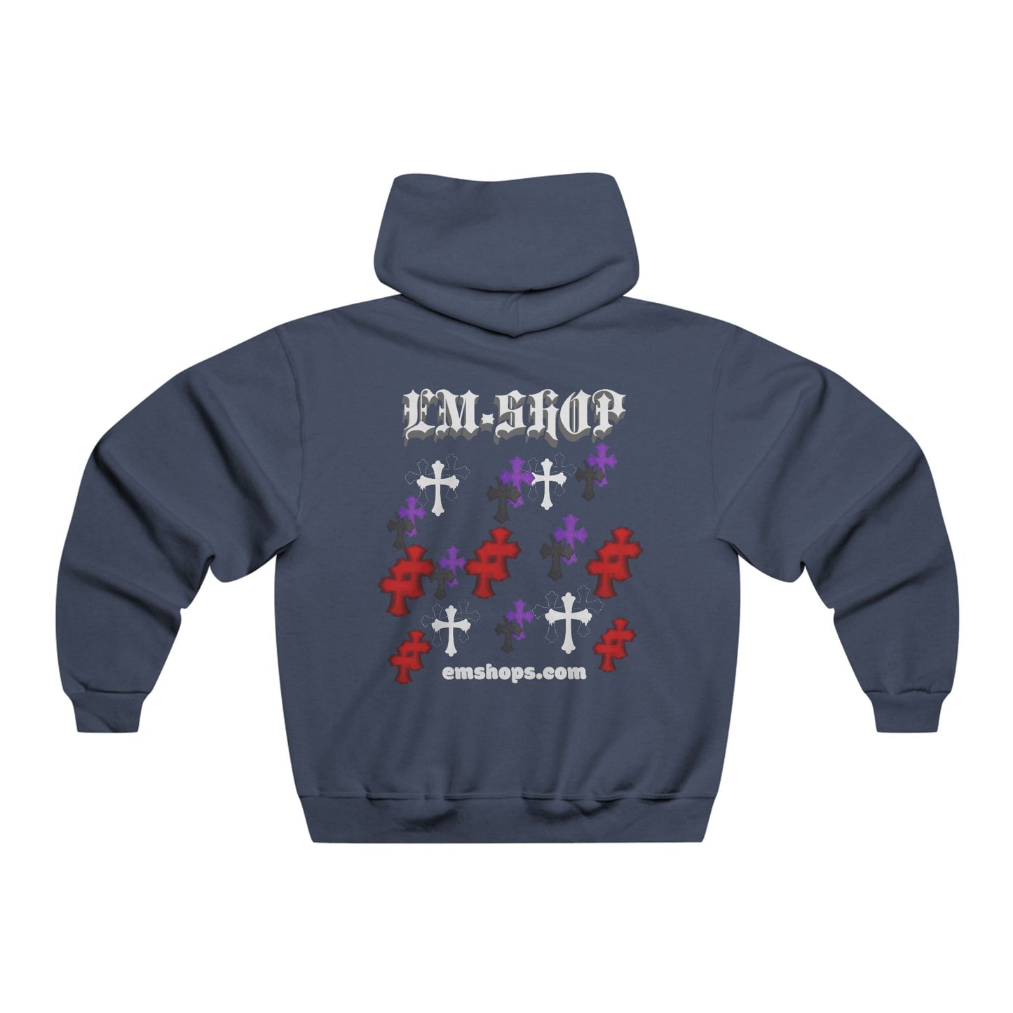 Men's NUBLEND® Hooded Sweatshirt with Bold Graphic Design, Cozy Unisex Pullover for Everyday Wear, Perfect for Gifting, Casual Style, [...]
