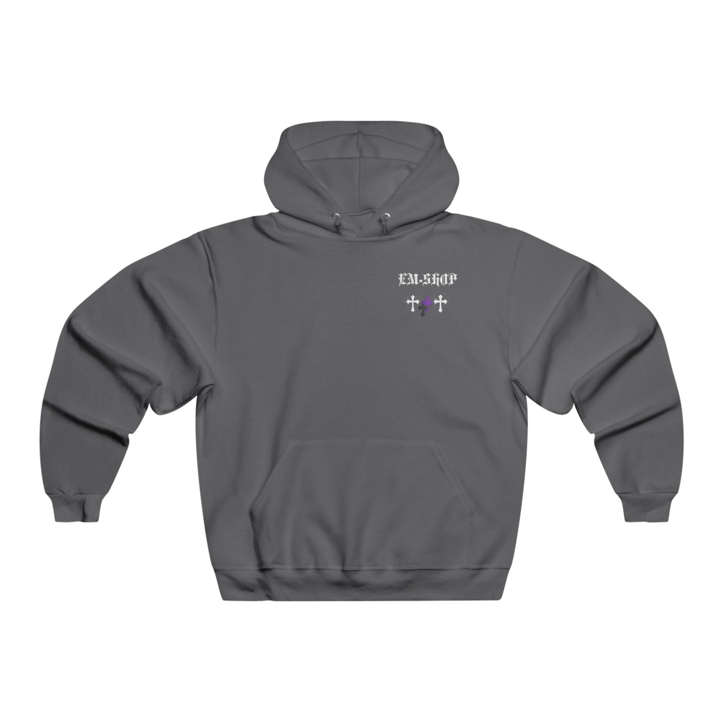 Men's NUBLEND® Hooded Sweatshirt with Bold Graphic Design, Cozy Unisex Pullover for Everyday Wear, Perfect for Gifting, Casual Style, [...]