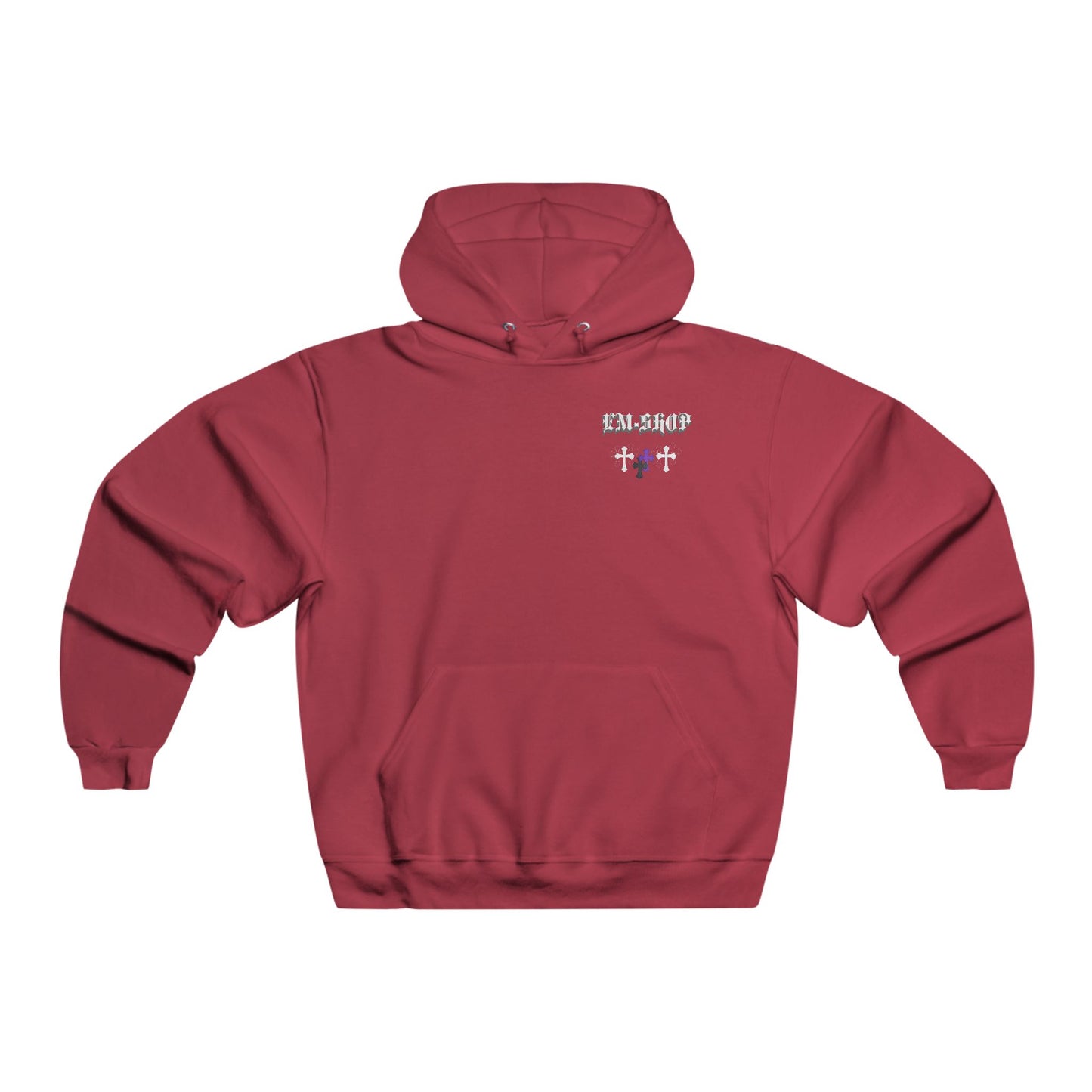 Men's NUBLEND® Hooded Sweatshirt with Bold Graphic Design, Cozy Unisex Pullover for Everyday Wear, Perfect for Gifting, Casual Style, [...]