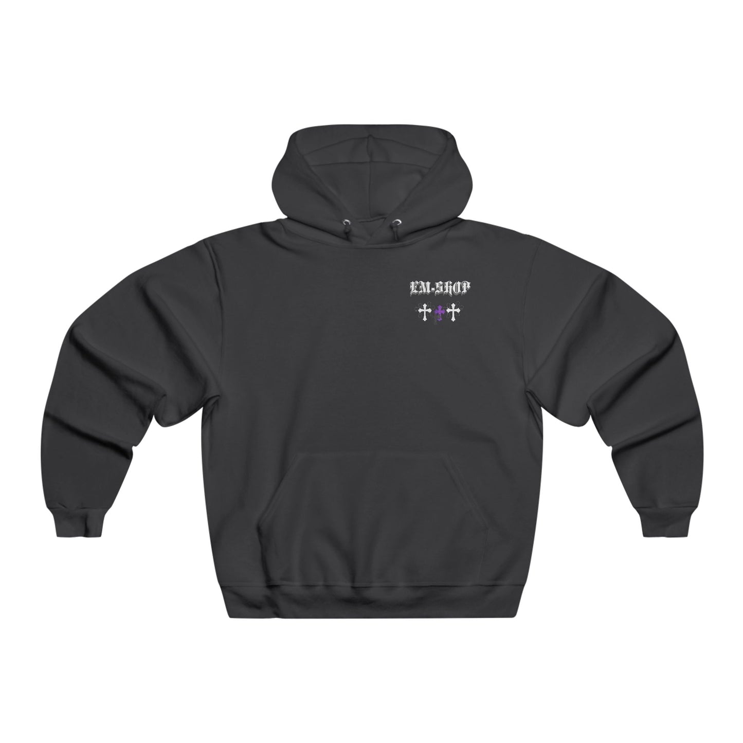 Men's NUBLEND® Hooded Sweatshirt with Bold Graphic Design, Cozy Unisex Pullover for Everyday Wear, Perfect for Gifting, Casual Style, [...]