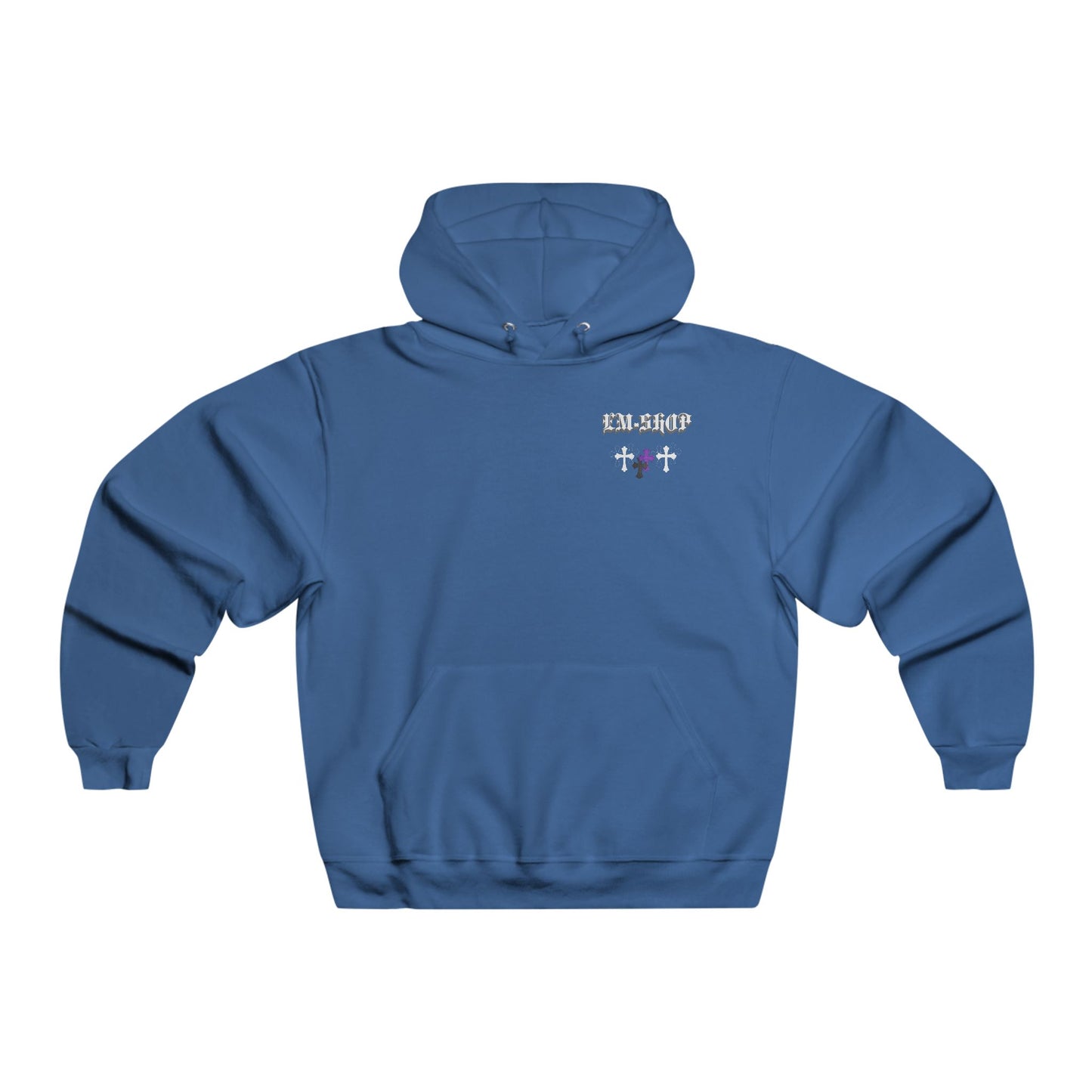 Men's NUBLEND® Hooded Sweatshirt with Bold Graphic Design, Cozy Unisex Pullover for Everyday Wear, Perfect for Gifting, Casual Style, [...]