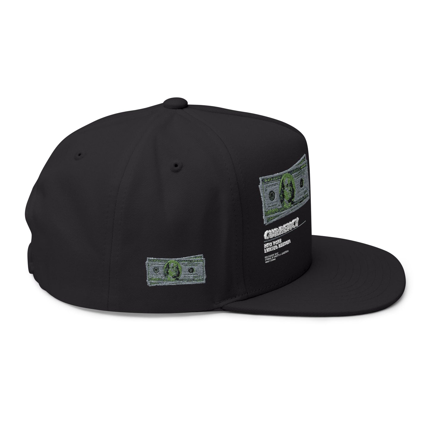 Flat Bill Cap (Embroidery)