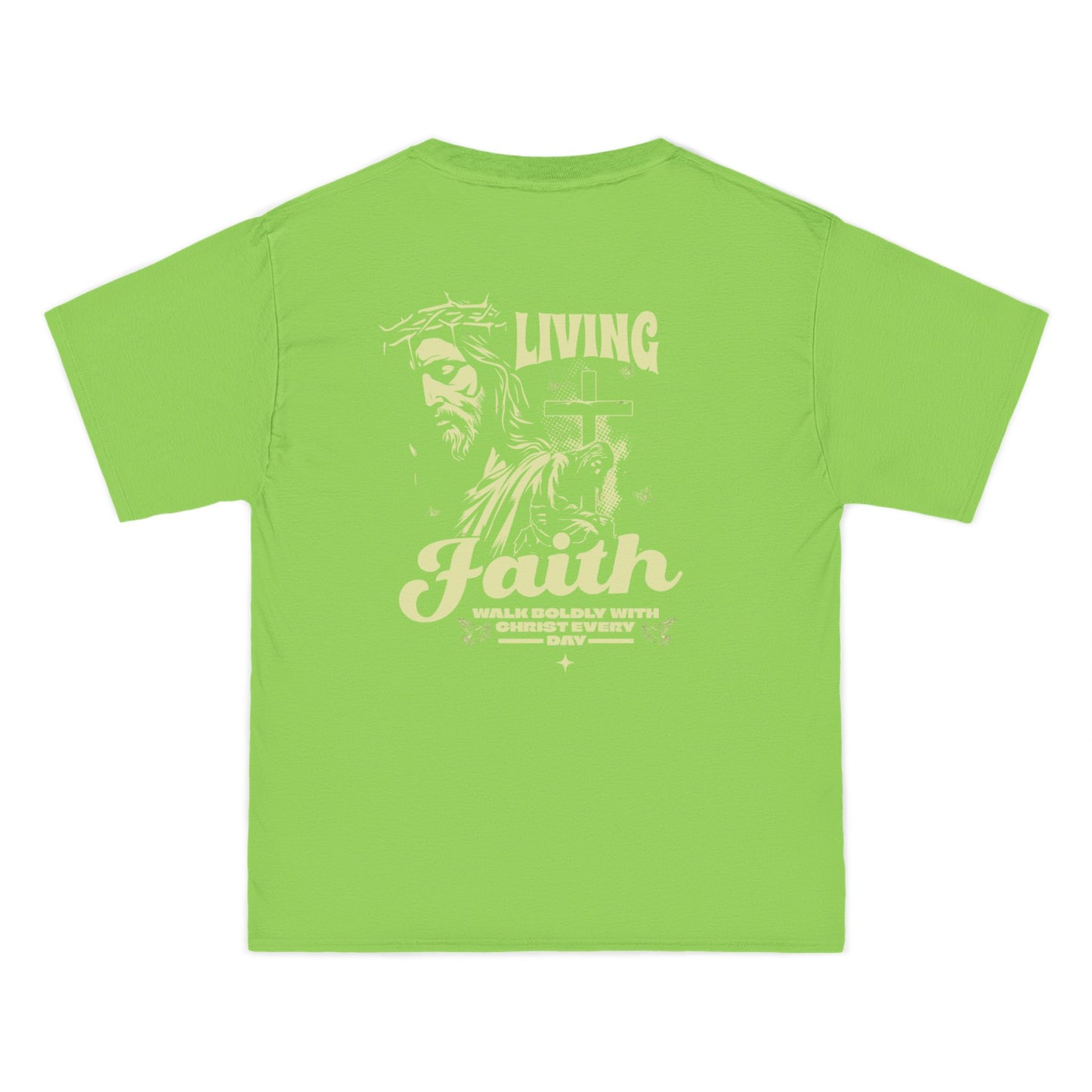 Faith-Inspired Short-Sleeve T-Shirt, Spiritual Tee, Casual Wear, Graphic Tee, Faith-Based Apparel, Unique Gift