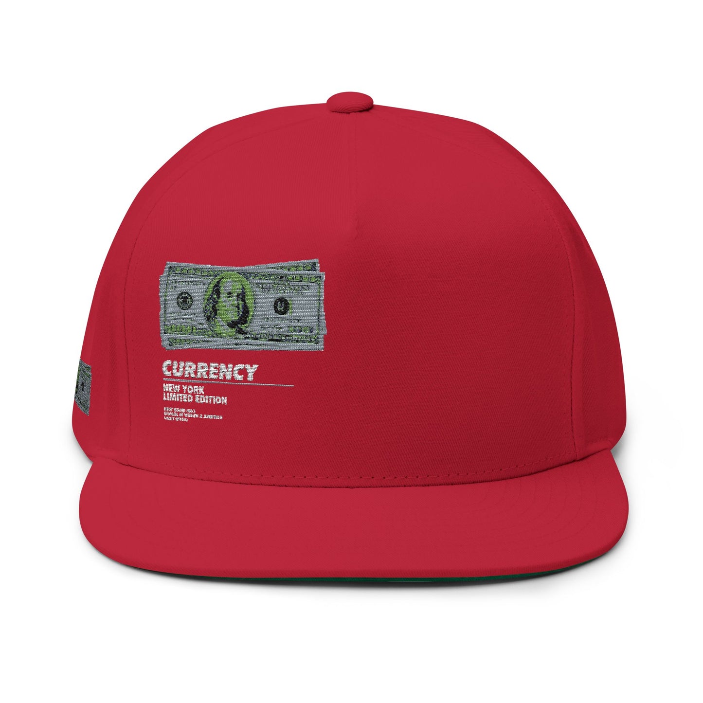 Flat Bill Cap (Embroidery)