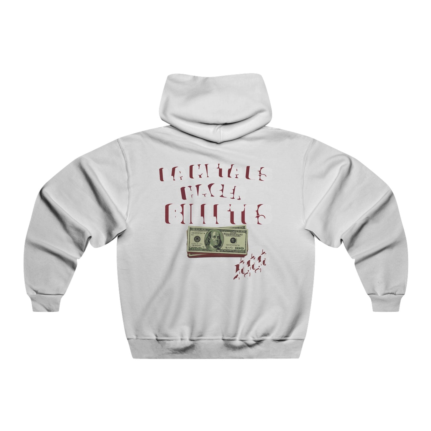 Men's Hooded Sweatshirt with Motivational Quote, Cozy Sweatshirt for Men, Casual Hoodie, Perfect Gift for Him, Streetwear Fashion