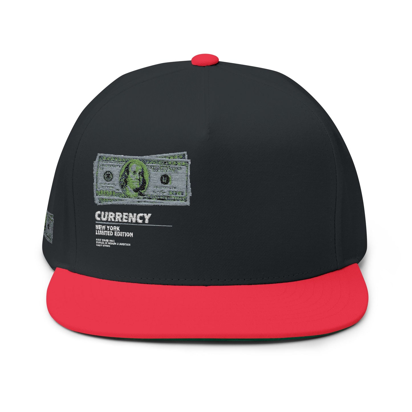 Flat Bill Cap (Embroidery)